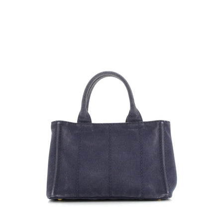 Prada Canapa Tote Denim Mini