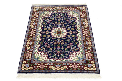 Hand-Knottted Kirman Oriental Rug 3X4 Ft Classic