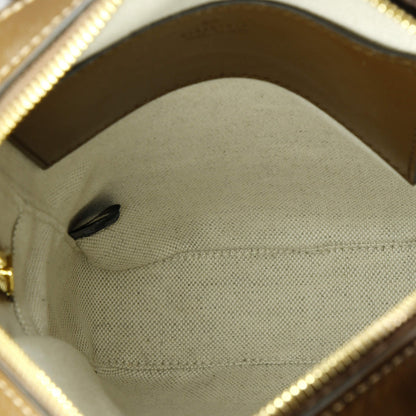 Gucci Interlocking G Patch Sling Bag Gg Coated Canvas Small