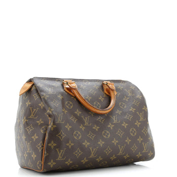 Louis Vuitton Speedy Handbag Monogram Canvas 30
