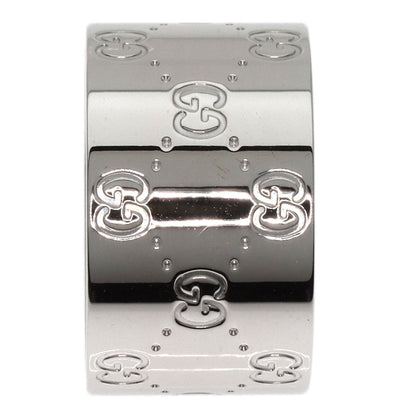 Gucci   Ring Icon Wide # 25 K18 White Gold