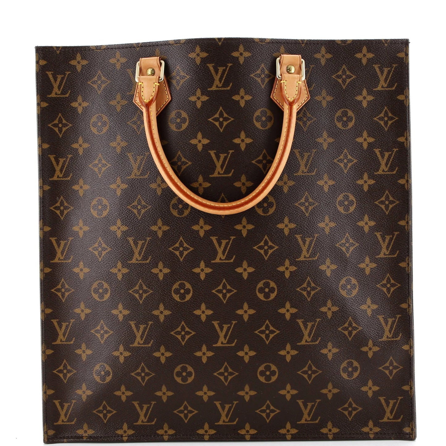 Louis Vuitton Sac Plat Bag Monogram Canvas