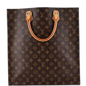 Louis Vuitton Sac Plat Bag Monogram Canvas