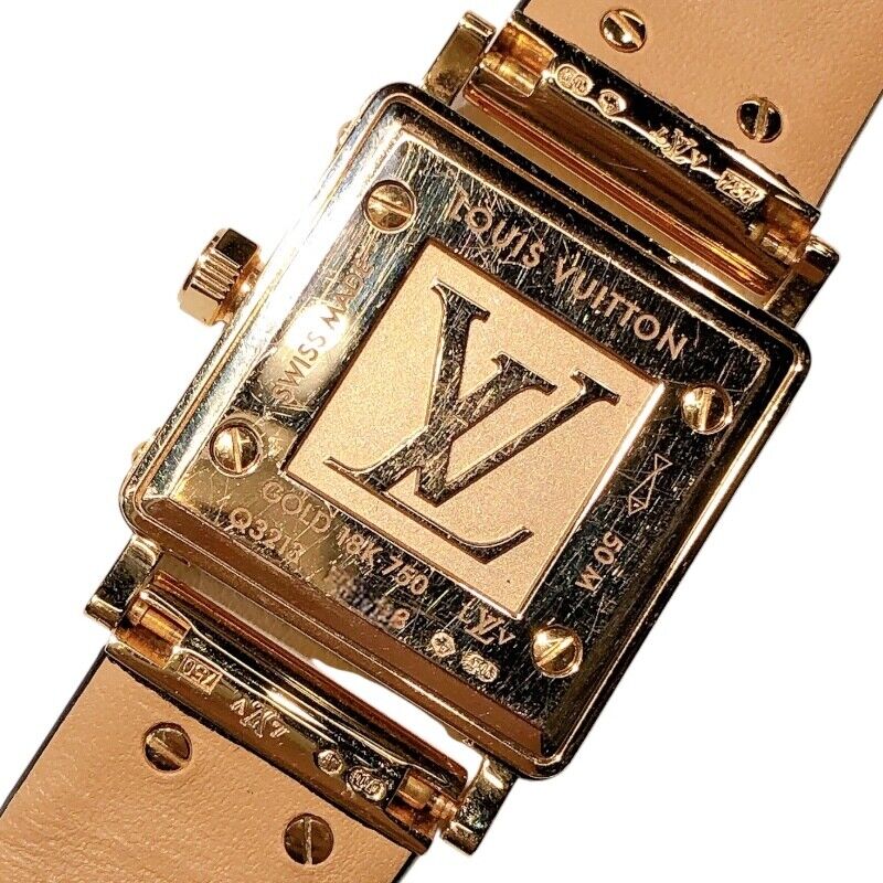 Louis Vuitton Amprise Q3213 K18YG watch women