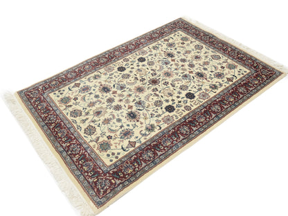 4X6 Ft New Hand-Knotted Oriental Rug Classic