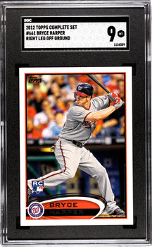 Bryce Harper 2012 Topps Complete Set #661 Sgc 9