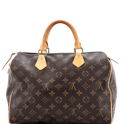 Louis Vuitton Speedy Handbag Monogram Canvas 30