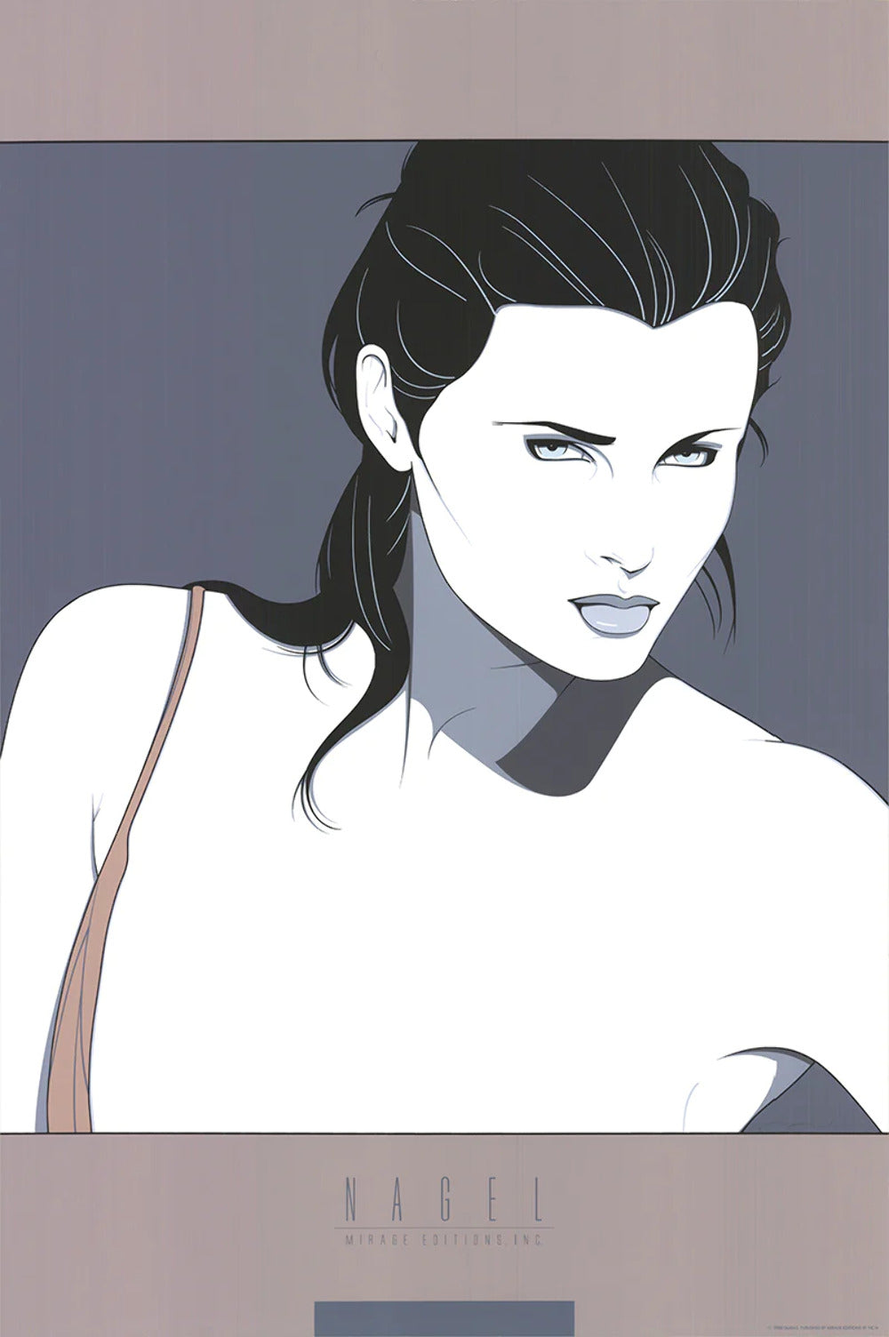 Patrick Nagel Commemorative #14 " Serigraph Pop