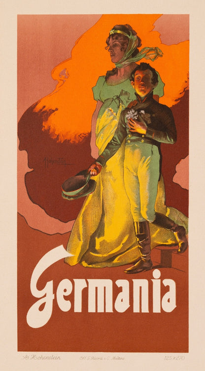 Hohenstein Ricordi Portfolio Germania C.1910