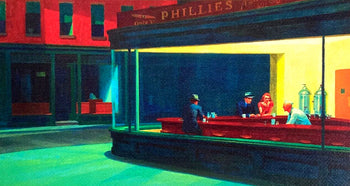 Edward Hopper Lithograph Coa Certificate Signed