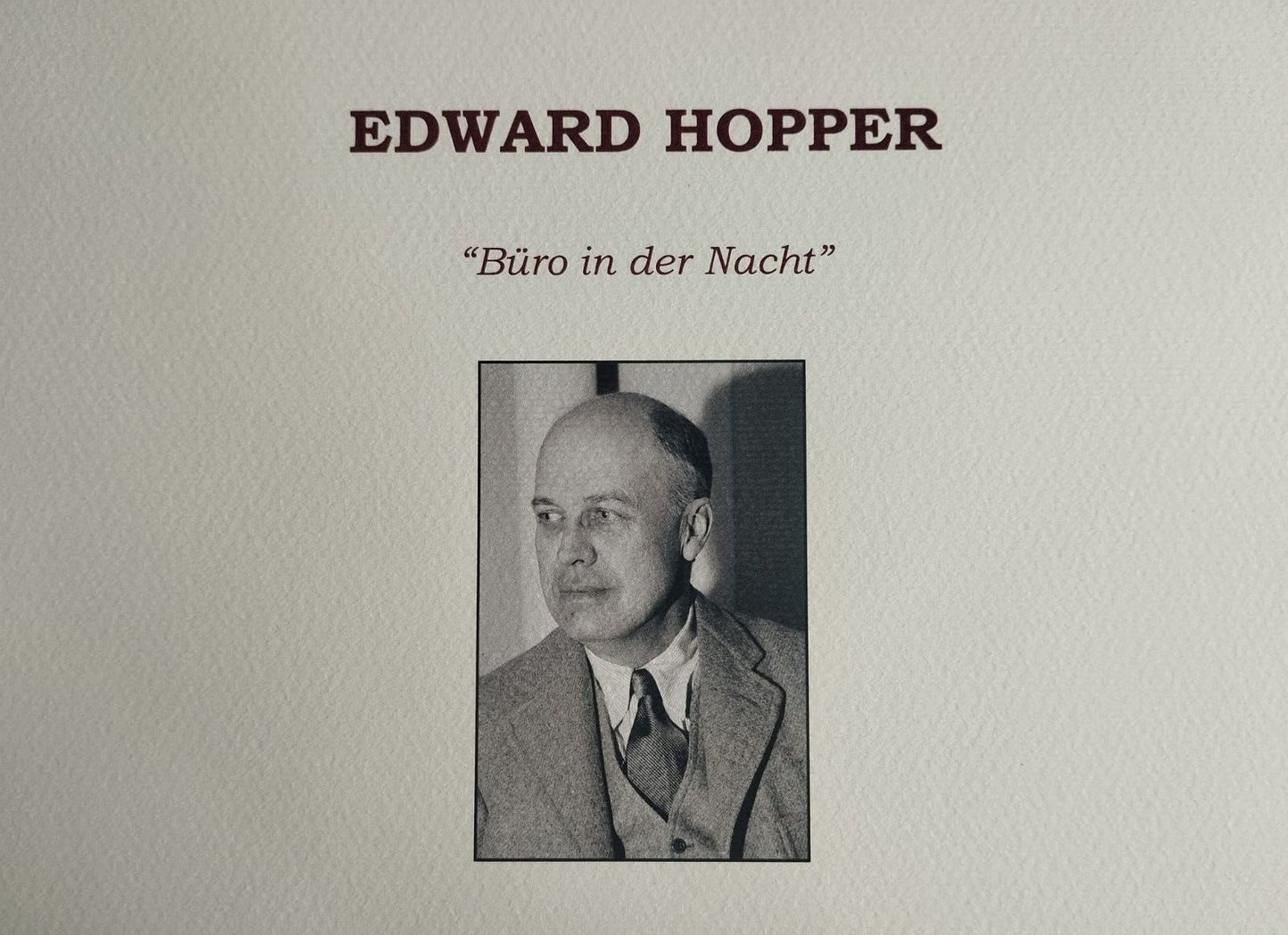 Edward Hopper Lithograph Coa Signed Numbered In Pencil