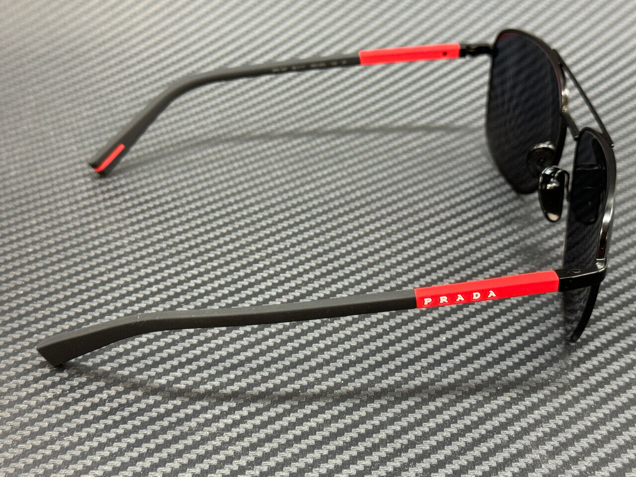 PRADA LINEA ROSSA PS 54ZS 1BO02G Matte Black Grey