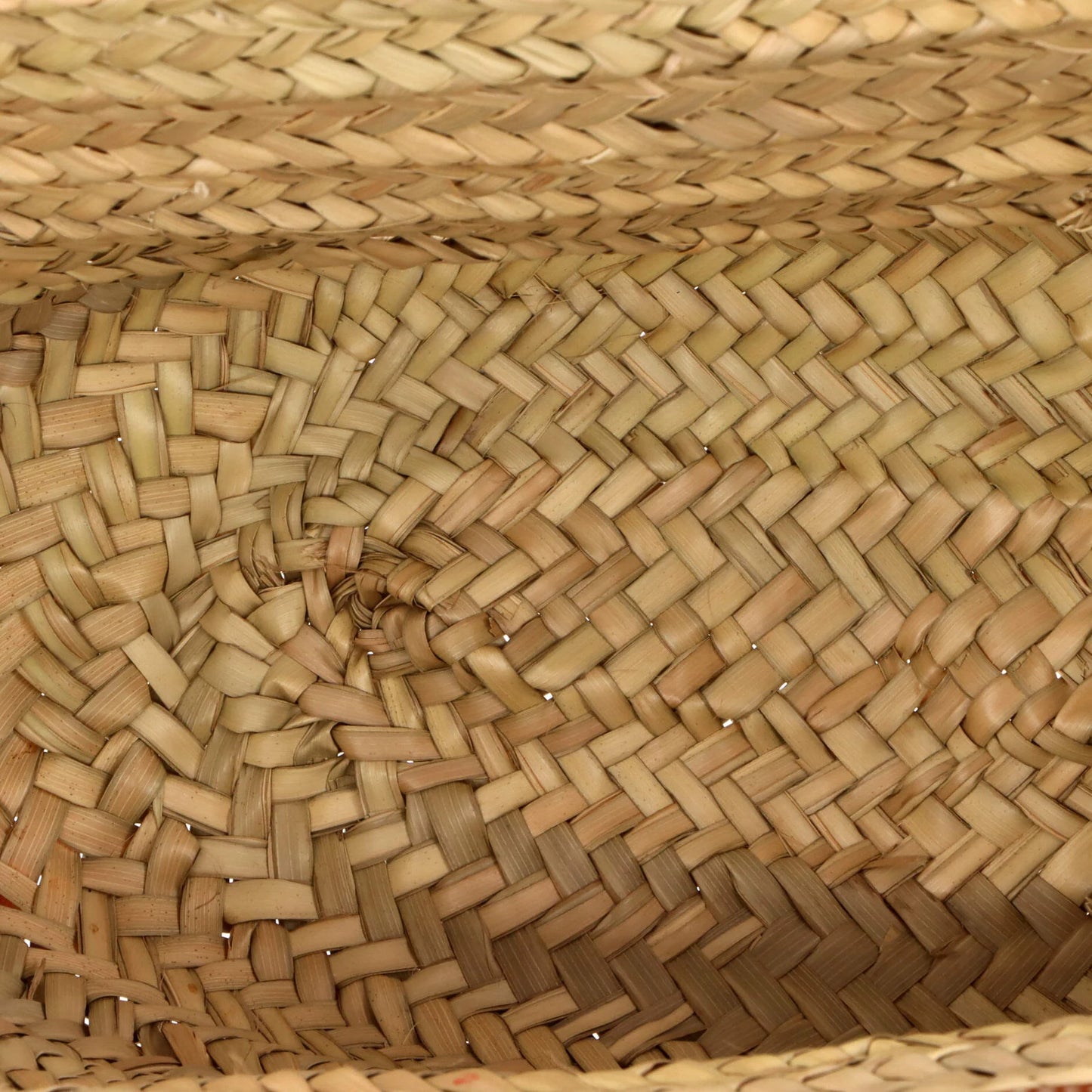 Celine Triomphe Basket Shoulder Bag Raffia With Leather Medium