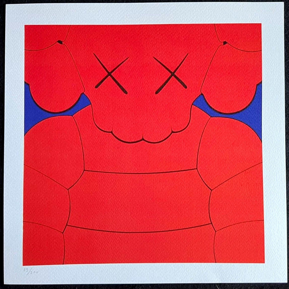 Kaws Lithograph Coa Mori Art Museum Limited Edition