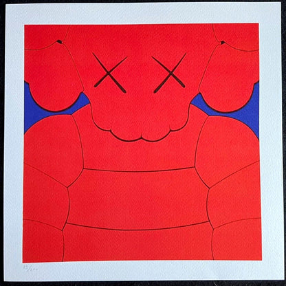 Kaws Lithograph Coa Mori Art Museum Limited Edition