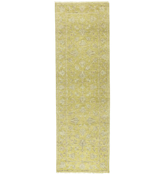 Floral Transitional Oriental Runner Rug 3X8 ft