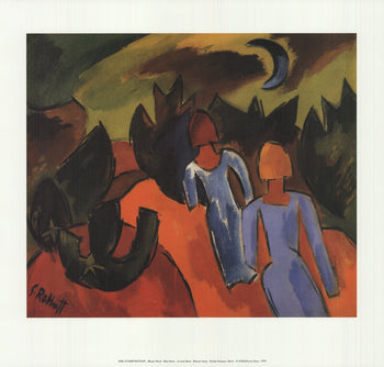 Karl Schmidt-Rottluff Blue Moon 