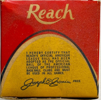 Joe Cronin Vintage Reach Unsigned Official