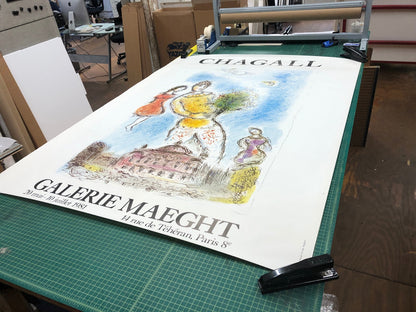 Marc Chagall Opera Bleu " Poster Modernism Multicolor