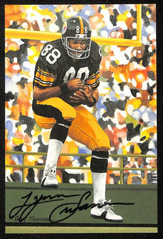 Lynn Swann Signed/Auto Glac Goal Line Art