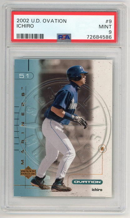 Ichiro 2002 Upper Deck Ovation #9 Mt 9