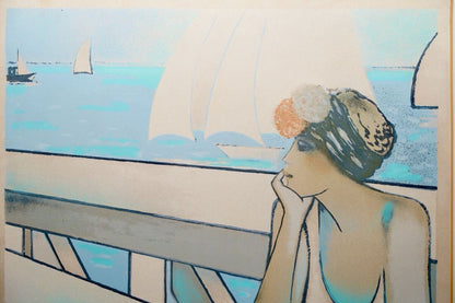 Jean-Pierre Cassigneul Lithograph Summer Memories