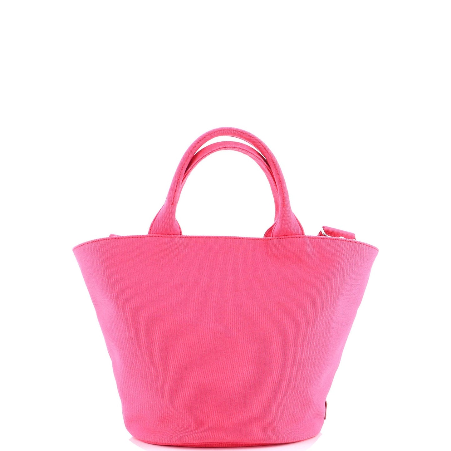 Prada Canapa Convertible Shopping Tote Canvas Medium