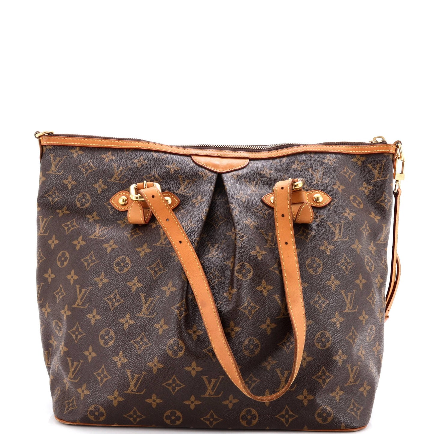 Louis Vuitton Palermo Handbag Monogram Canvas Gm