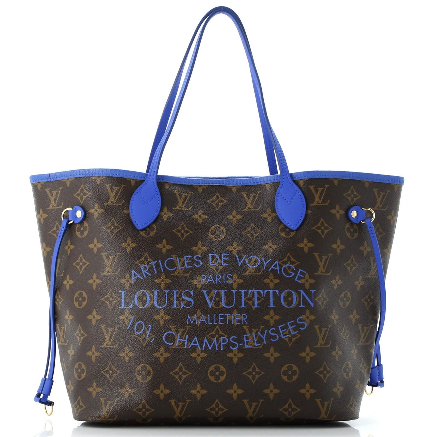 Louis Vuitton Neverfull Tote Limited Edition Ikat Monogram Canvas With Leather