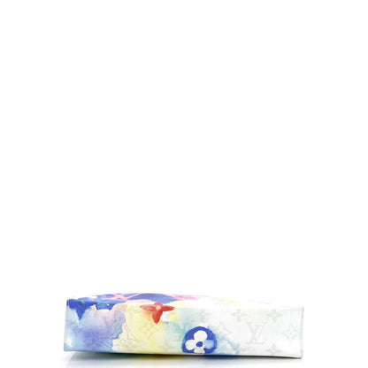 Louis Vuitton Pochette Voyage Limited Edition Monogram Watercolor Canvas Mm