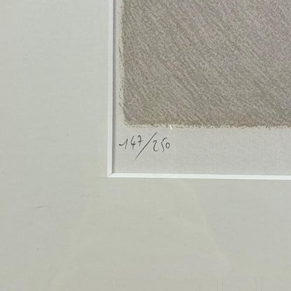 Pierre Boncompain Lithograph "Petites Anmones" Hand Signed 147/250 Framed