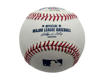 Hubert Big Daddy Wooten Signed/Inscr Oml Baseball Negro League Clowns Psa/Dna