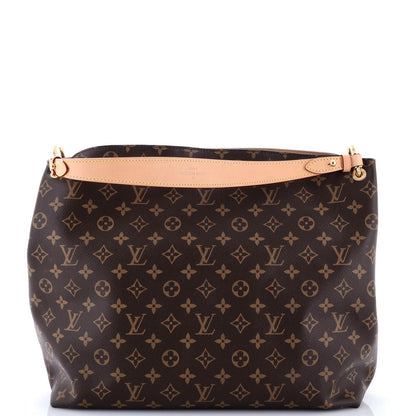 Louis Vuitton Graceful Handbag Monogram Canvas Mm