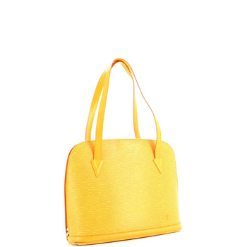Louis Vuitton Lussac Handbag Epi Leather