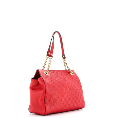 Gucci Soft Signature Shoulder Bag Guccissima Leather Medium