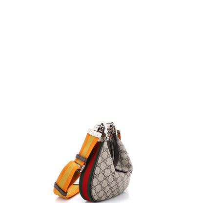 Gucci Small GG Coated Canvas Attache Shoulder Bag