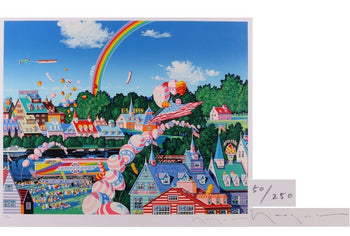 Hiro Yamagata Signed Original Silkscreen Print