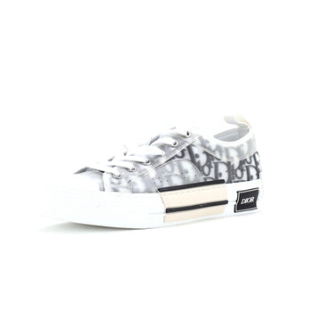 Christian Dior Men'S B23 Cap Toe Low-Top Sneakers Oblique Technical Canvas