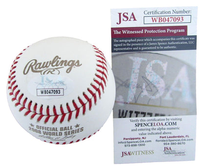 Carlos Ruiz/Brad Lidge Phillies Signed 2008 World