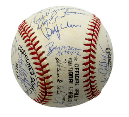 1994 Mets Team Autographed By 30 Green Saberhagen Kent Onl Baseball 182808