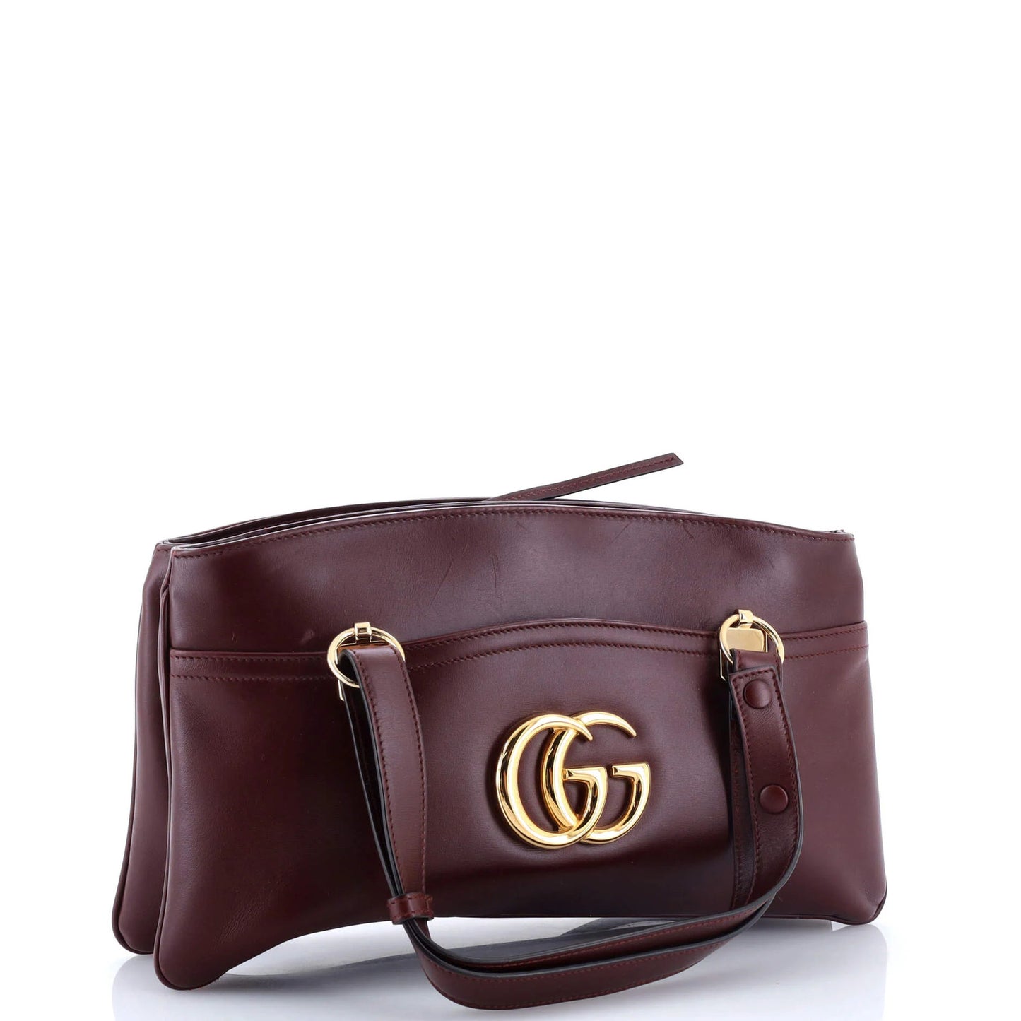 Gucci Arli Top Handle Bag Leather Large