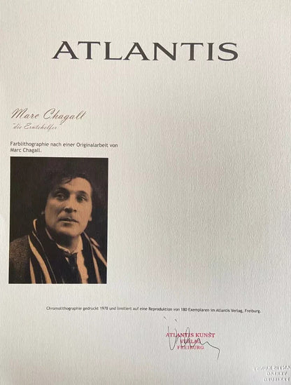 Marc Chagall Lithograph Coa Original Numbered