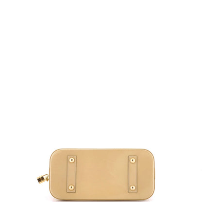 Louis Vuitton Alma Handbag Monogram Vernis Pm