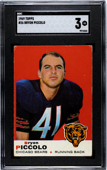Bryon Piccolo 1969 Topps #26 Sgc 3