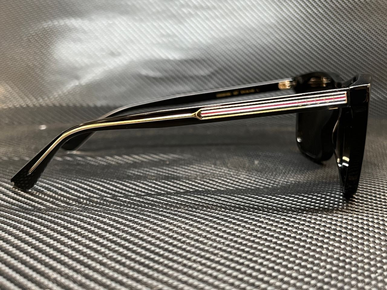 GUCCI GG0381SN 007 Black Squared 57 mm Men's Polarized Sunglasses
