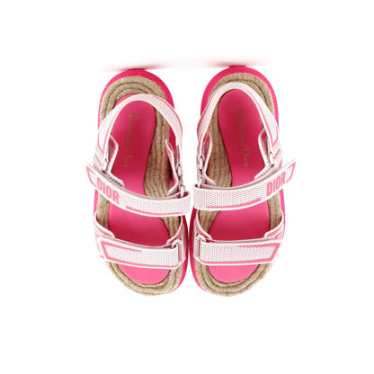 Christian Dior Women'S Dioract Sandals Technical Mesh