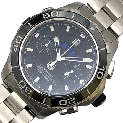 Tag Heuer Aquaracer 500 Countdown Chronograph Cak211A.Ba0833 Black