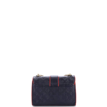Louis Vuitton Saint Sulpice Handbag Monogram Empreinte Leather Pm