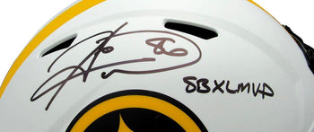 Hines Ward Signed/Inscr Steelers Lunar Eclipse