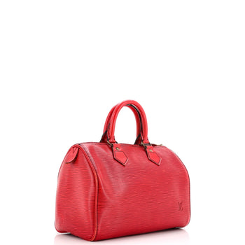 Louis Vuitton Speedy Handbag Epi Leather 25